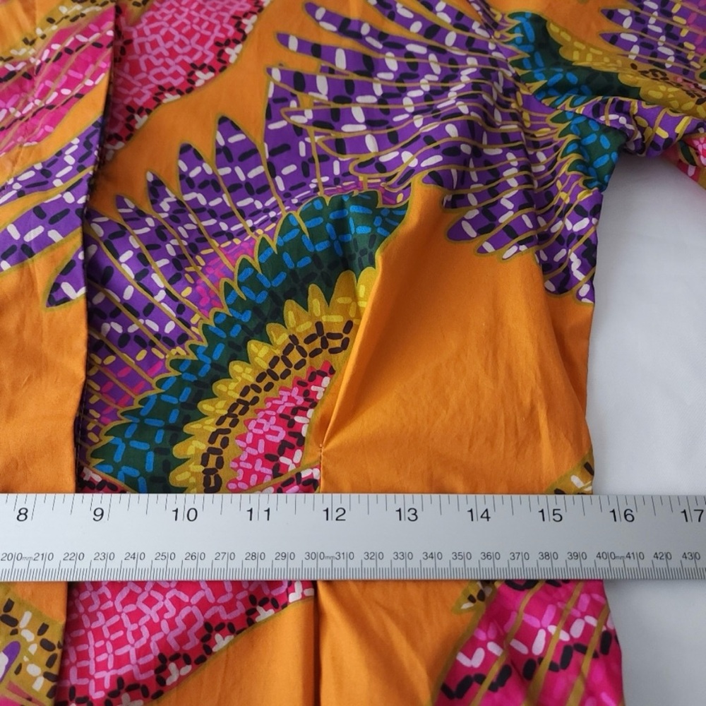 FARM Rio Vibrant Orange Mini Dress - Picture 4 of 8